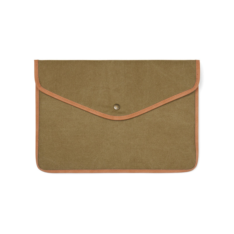Load image into Gallery viewer, Bosle GRS recycled canvas 16&quot; laptop sleeve - Custom Wood Designs
