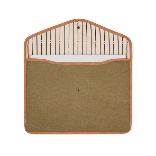 Bosle GRS recycled canvas 16" laptop sleeve - Custom Wood Designs