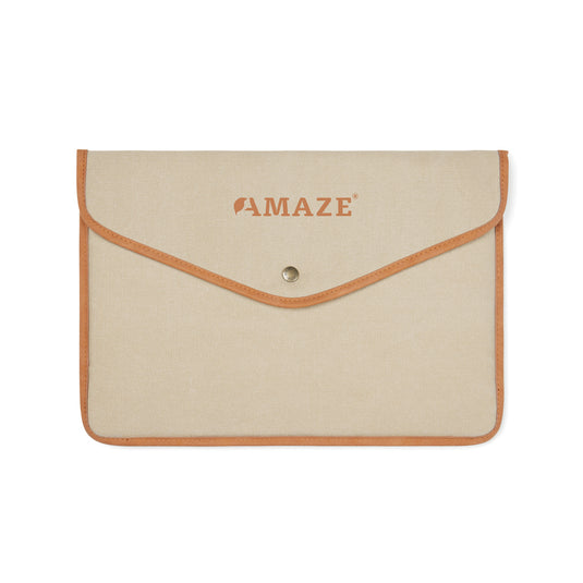 Bosle GRS recycled canvas 16" laptop sleeve - Custom Wood Designs