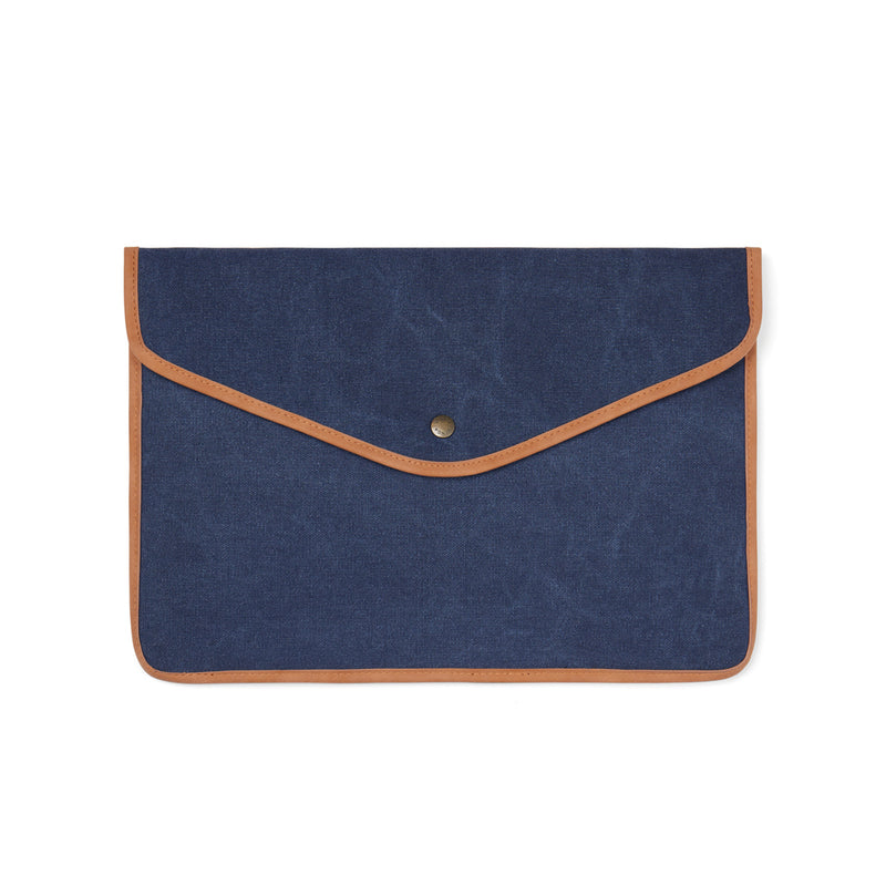 Load image into Gallery viewer, Bosle GRS recycled canvas 16&quot; laptop sleeve - Custom Wood Designs
