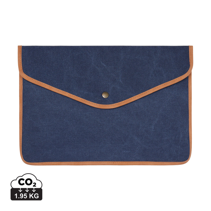 Load image into Gallery viewer, Bosle GRS recycled canvas 16&quot; laptop sleeve - Custom Wood Designs

