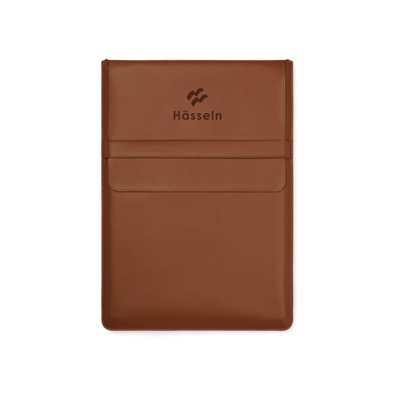 Load image into Gallery viewer, Tim PU RCS RPET 16&quot; laptop sleeve - Custom Wood Designs
