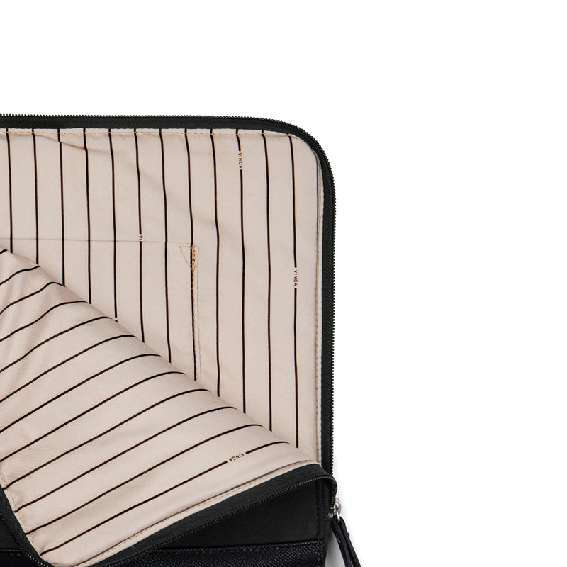 Load image into Gallery viewer, Marlo RCS recycled polyester 16&quot; laptop sleeve - Custom Wood Designs
