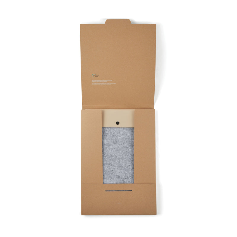 Load image into Gallery viewer, Albo GRS recycled felt 15&quot; laptop sleeve - Custom Wood Designs
