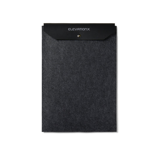 Albo GRS recycled felt 17" laptop sleeve - Custom Wood Designs