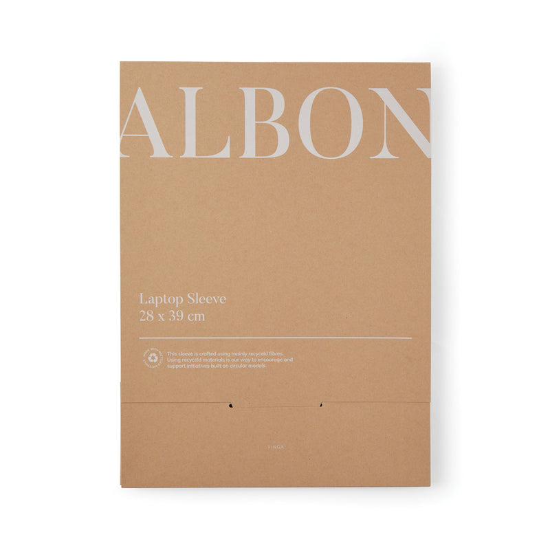 Load image into Gallery viewer, Albo GRS recycled felt 17&quot; laptop sleeve - Custom Wood Designs
