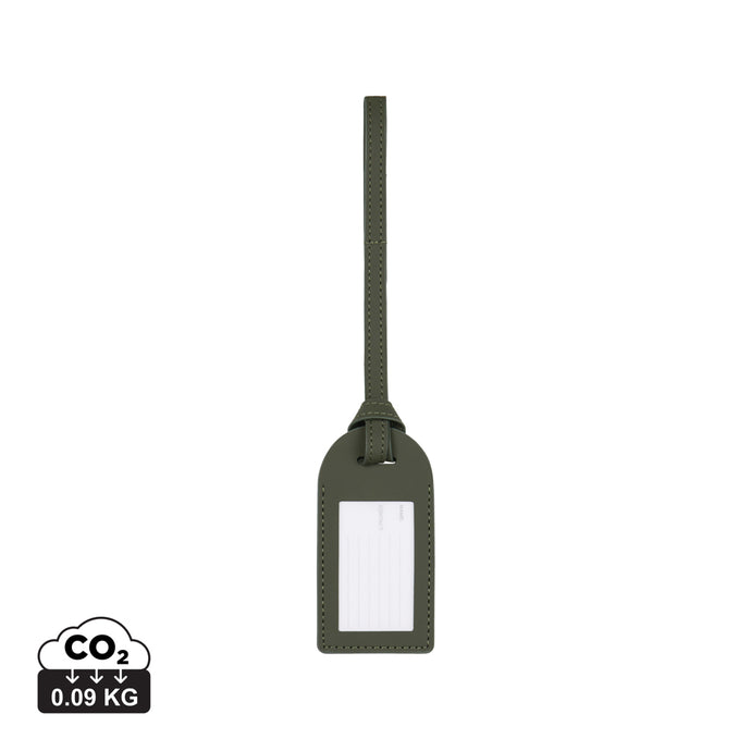 Baltimor RCS recycled polyester luggage tag - Custom Wood Designs