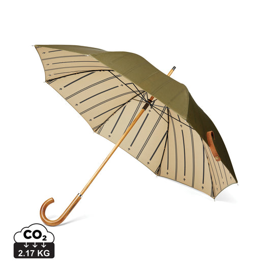 VINGA Bosler AWARE™ recycled pet 23" umbrella - Custom Wood Designs