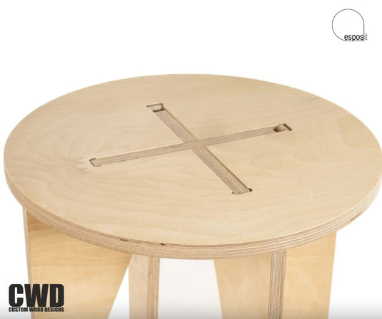 XOX Stool - Custom Wood Designs
