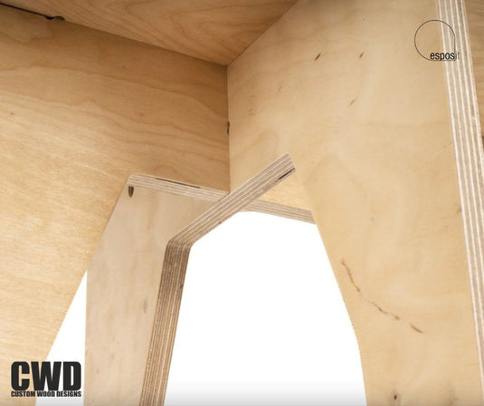 XOX Stool - Custom Wood Designs