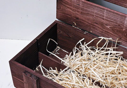 Rustic Bottle Box - Burgundy Double x 25 Bottle box Custom Wood Designs __label: Multibuy Bottle Box gift box Gift Boxes wooden Box bottle-box-default-title-rustic-bottle-box-burgundy-double-53613471269207