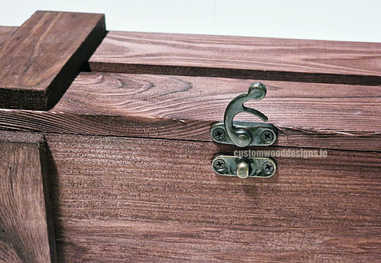 Rustic Bottle Box - Burgundy Single x 25 Bottle box Custom Wood Designs __label: Multibuy Bottle Box gift box Gift Boxes Single bottle box bottle-box-default-title-rustic-bottle-box-burgundy-single-53613453443415