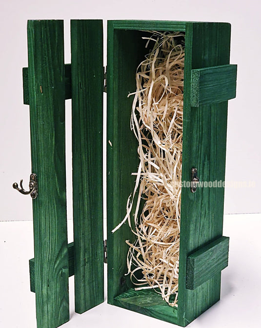 green-stained-wood-bottle-box