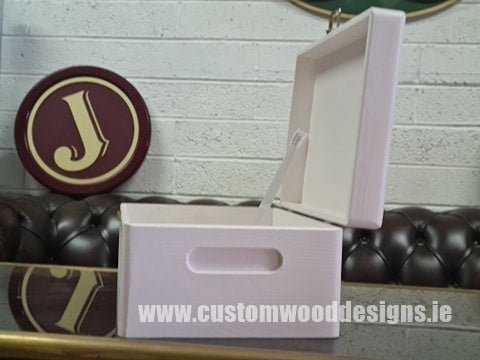 White Wood Box PHW4 33 X 25 X 15,5 cm Box Painted White pin bedroom deco box box with lid chest container gift room deco with lock wood wooden box-painted-white-default-title-white-wood-box-phw4-33-x-25-x-15-5-cm-53611813863767