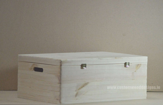Pine Box MPB4 Box with Lid pin __label: Upload Logo bedroom deco big box big trunk big trunk wood box box with lid chest container crate gift large box open lid pine box room deco solid wood box storage box truk wood wooden box-with-lid-unbranded-pine-box-mpb4-53611991335255