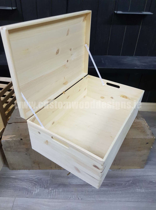 Pine Box MPB4 Box with Lid pin __label: Upload Logo bedroom deco big box big trunk big trunk wood box box with lid chest container crate gift large box open lid pine box room deco solid wood box storage box truk wood wooden box-with-lid-unbranded-pine-box-mpb4-53612001722711