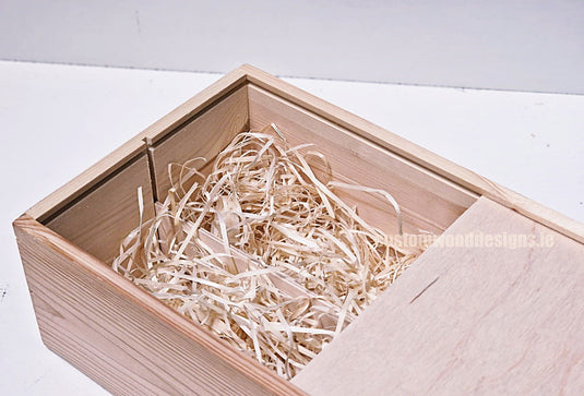 Sliding Lid 2 Bottle Box - Natural x 25 Corporate Gift Box with Wood Wool Custom Wood Designs box corporate double wine gift wine wood wool corporate-gift-box-with-wood-wool-1-sliding-lid-2-bottle-box-natural-x-25-52625918951767