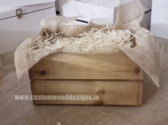 Small Hamper Crate Brown SCHB 31 x 23 x 15 cm Create Your Own Hamper Custom Wood Designs crate crateburlap diy hamper make your own small wood wool create-your-own-hamper-default-title-small-hamper-crate-brown-schb-31-x-23-x-15-cm-53612133155159