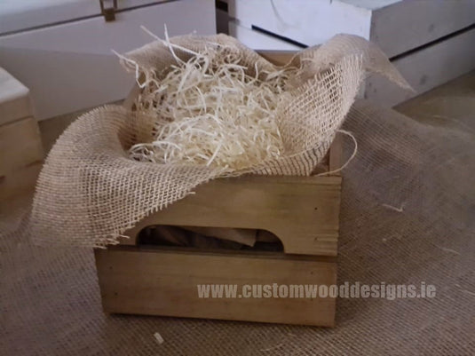 Small Hamper Crate Brown SCHB 31 x 23 x 15 cm Create Your Own Hamper Custom Wood Designs crate crateburlap diy hamper make your own small wood wool create-your-own-hamper-default-title-small-hamper-crate-brown-schb-31-x-23-x-15-cm-53612133417303