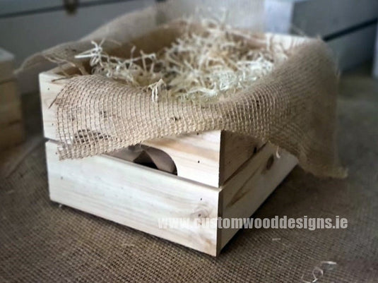 Small Hamper Crate Natural SCHN 31 x 23 x 15 cm Create Your Own Hamper Custom Wood Designs crate crateburlap diy hamper make your own small wood wool create-your-own-hamper-default-title-small-hamper-crate-natural-schn-31-x-23-x-15-cm-53612140167511
