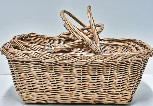 10 x Market/Shop Basket - 16hx43x33 Custom Wood Designs __label: Multibuy default-title-10-x-market-shop-basket-16hx43x33-53612543803735