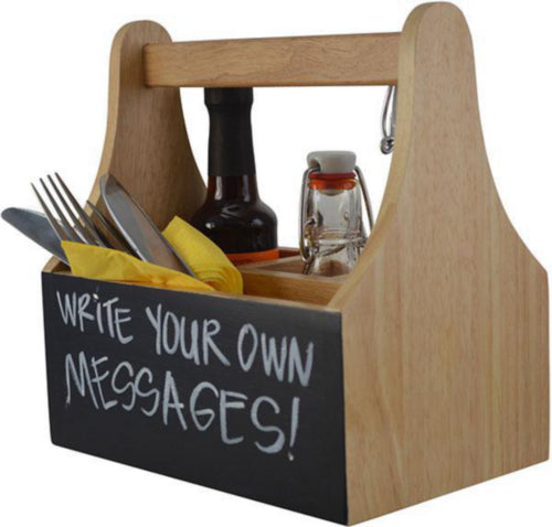 Caddy with 4 compartments pack of 10 Custom Wood Designs __label: Multibuy default-title-caddy-with-4-compartments-pack-of-10-53612879216983