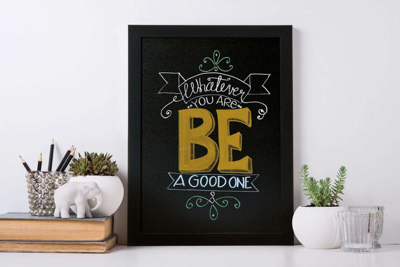 Load image into Gallery viewer, Chalkboard Medium 40x30x1cm - Black - Pack of 6 Custom Wood Designs default-title-chalkboard-medium-40x30x1cm-black-pack-of-6-53612422332759
