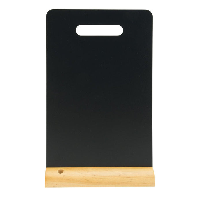 Chalkboard with handle - incl chalkmarker - Pack of 6 Custom Wood Designs __label: Multibuy default-title-chalkboard-with-handle-incl-chalkmarker-pack-of-6-53612366496087
