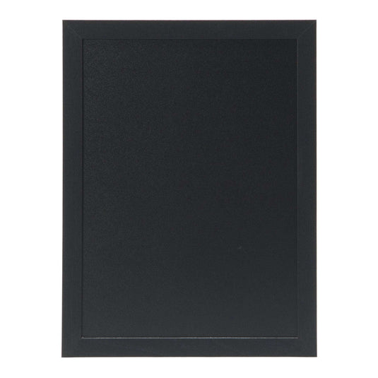 Chalkboard with mounting kit, black. Medium. 40x30x1cm Pack of 6. Custom Wood Designs __label: Multibuy default-title-chalkboard-with-mounting-kit-black-medium-40x30x1cm-pack-of-6-53612436586839
