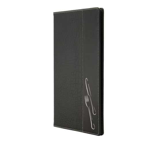 Crocodile style leather menu pack of 10 Custom Wood Designs __label: Multibuy default-title-crocodile-style-leather-menu-pack-of-10-53613294879063