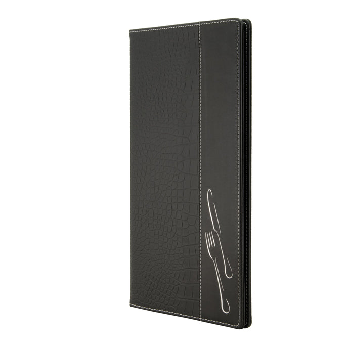 Crocodile style leather menu pack of 10 Custom Wood Designs __label: Multibuy default-title-crocodile-style-leather-menu-pack-of-10-53613294879063