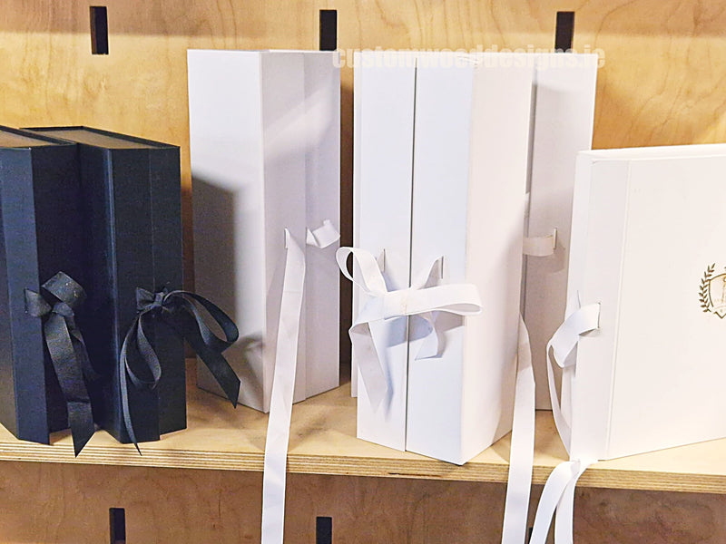 Load image into Gallery viewer, Gift Card Boxes with ribbon 124x95x30mm pack of 100 Custom Wood Designs __label: Multibuy default-title-gift-card-boxes-with-ribbon-124x95x30mm-pack-of-100-53613226066263
