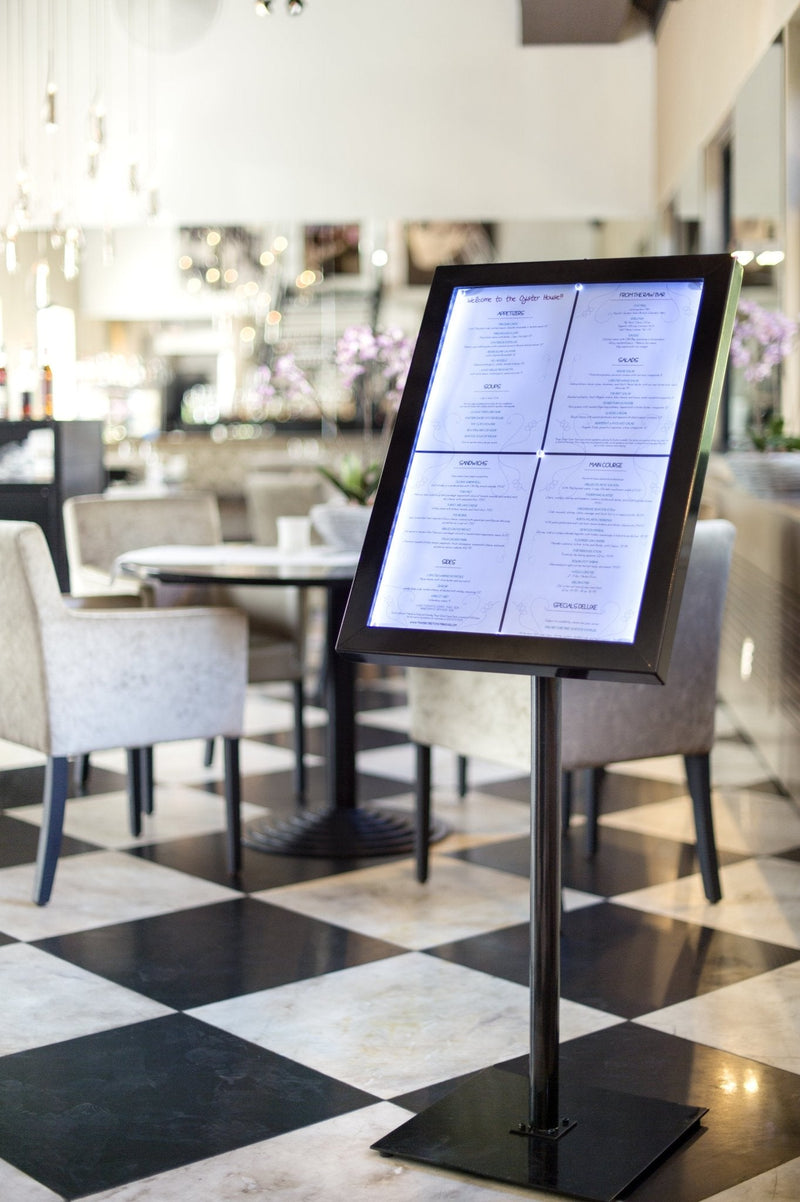 Load image into Gallery viewer, Information Display SET - Black Star - 4A4 Securit default-title-information-display-set-black-star-4a4-53612510052695
