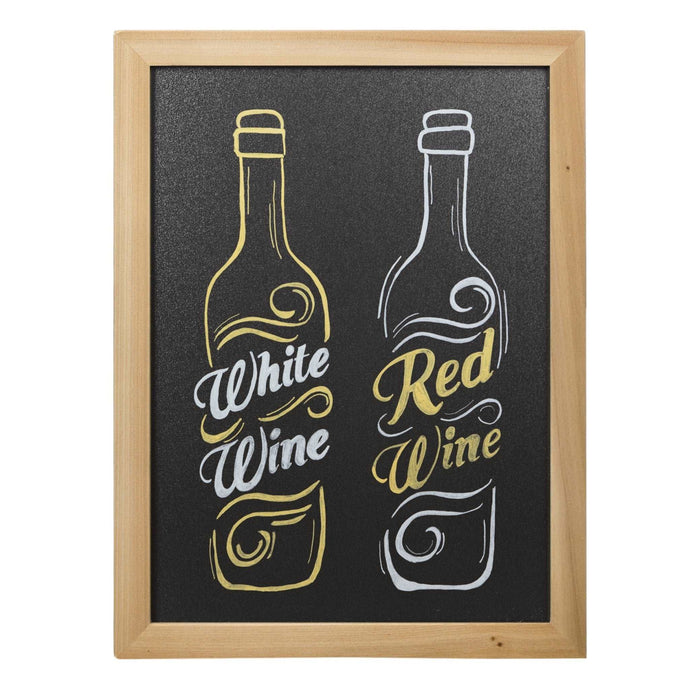 Large Teak Chalkboard. 60x40x1cm Pack of 6 Custom Wood Designs __label: Multibuy default-title-large-teak-chalkboard-60x40x1cm-pack-of-6-53612430426455