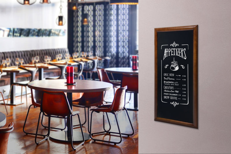 Load image into Gallery viewer, Long hard wood chalkboard 100x56x2.5cm Custom Wood Designs default-title-long-hard-wood-chalkboard-100x56x2-5cm-53613386694999
