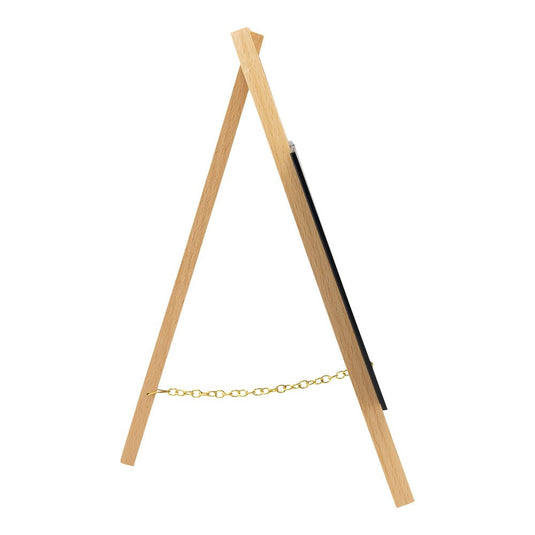 Mini Easel Table Chalkboard - Beech Finish - Pack of 6 Custom Wood Designs __label: Multibuy default-title-mini-easel-table-chalkboard-beech-finish-pack-of-6-53612403360087