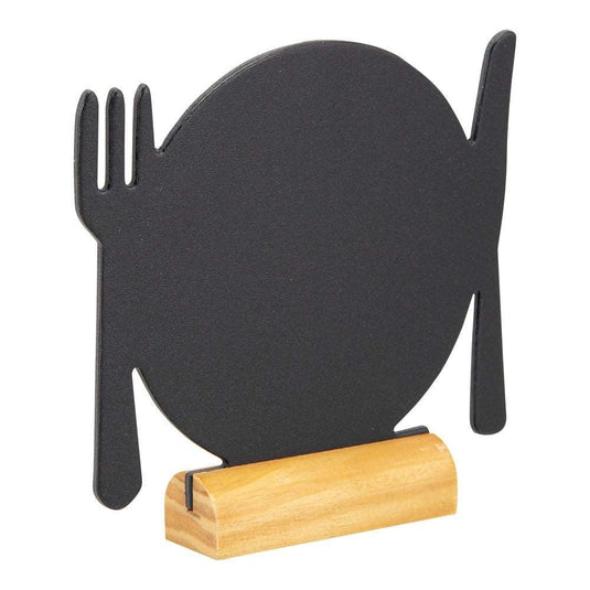 Mini Plate Chalkboards - Pack of 18 Custom Wood Designs __label: Multibuy default-title-mini-plate-chalkboards-pack-of-18-53612378882391