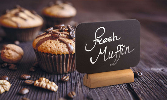 Mini rectangle chalkboards - Pack of 24 Custom Wood Designs __label: Multibuy default-title-mini-rectangle-chalkboards-pack-of-24-53612374065495