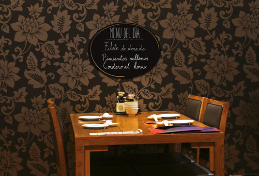 Oval Chalkboard pack of 6 Custom Wood Designs __label: Multibuy default-title-oval-chalkboard-pack-of-6-53613398229335