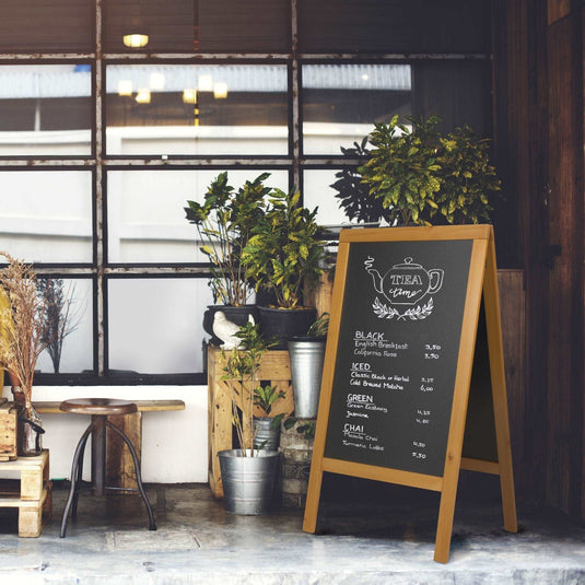 Pavement Sign Teak 125x70.5x57cm Custom Wood Designs default-title-pavement-sign-teak-125x70-5x57cm-53612343296343