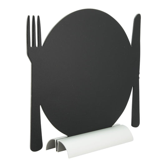 Plate Chalkboard. Pack of 6. Custom Wood Designs __label: Multibuy default-title-plate-chalkboard-pack-of-6-53612387434839