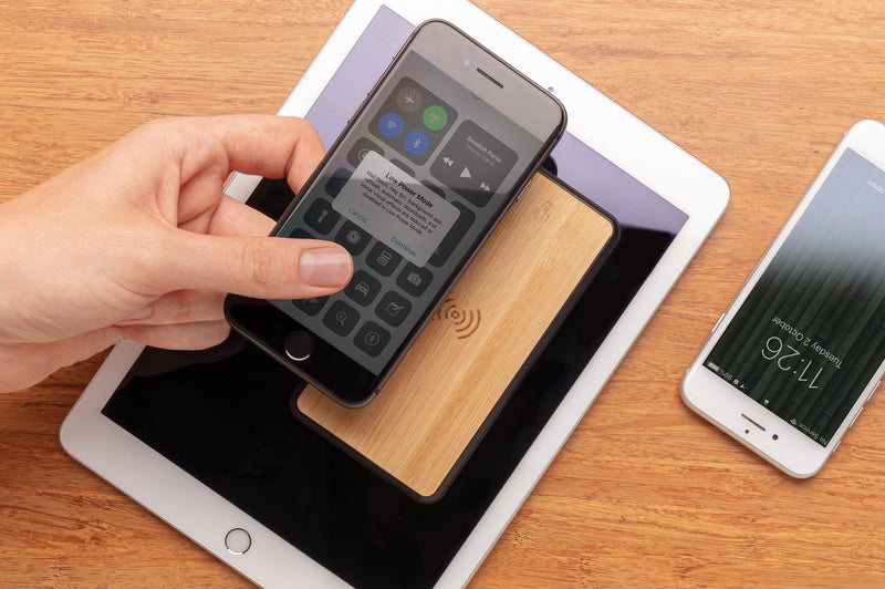 Load image into Gallery viewer, Wooden bamboo powerbank pack of 25 Custom Wood Designs __label: Multibuy default-title-wooden-bamboo-powerbank-pack-of-25-53613203030359
