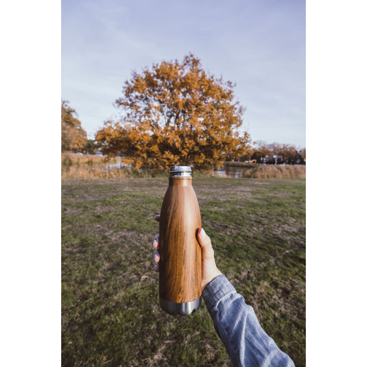 Wooden drinking bottle 500ml pack of 25 Custom Wood Designs __label: Multibuy default-title-wooden-drinking-bottle-500ml-pack-of-25-53613732888919