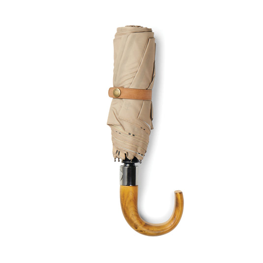 21" Foldable Umbrella pack of 25 Custom Wood Designs __label: Multibuy greige-21-foldable-umbrella-pack-of-25-53613575373143