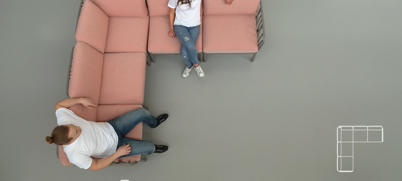 Load image into Gallery viewer, Nardi KOMODO 5 Multi-Layout Lounger Hospitality Furniture Custom Wood Designs Outdoor hospitality-furniture-default-title-nardi-komodo-5-multi-layout-lounger-53612911231319
