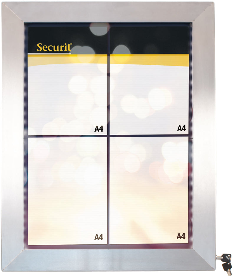 Load image into Gallery viewer, Information Display - Stainless Steel. 4 A4 69x52x6cm Custom Wood Designs information-display-stainless-steel-4-a4-69x52x6cmcustom-wood-designs-728816_b70acc44-a66b-4f80-906b-7ee3376a1913
