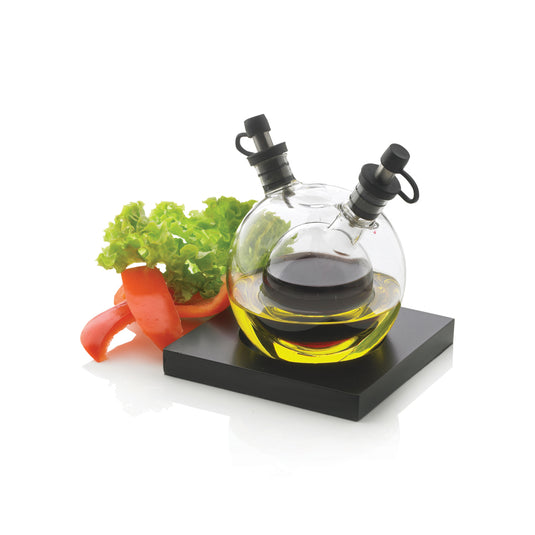 Orbit oil & vinegar set - Custom Wood Designs