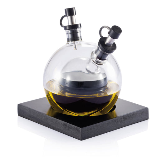 Orbit oil & vinegar set - Custom Wood Designs