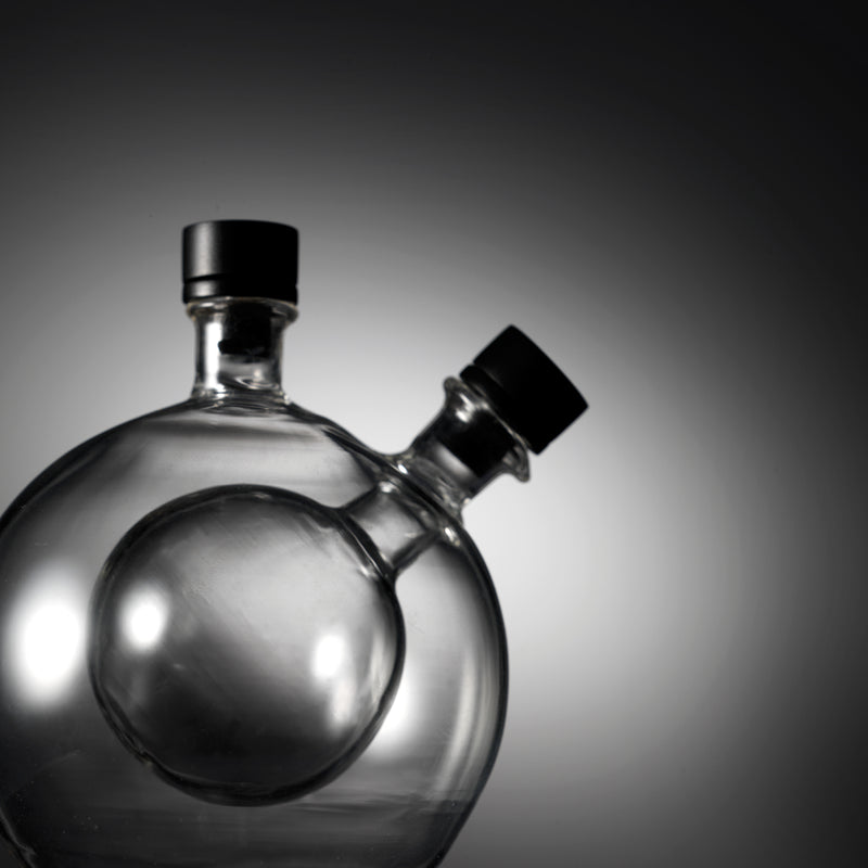 Load image into Gallery viewer, Orbit oil &amp; vinegar set - Custom Wood Designs
