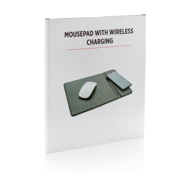 Load image into Gallery viewer, Mousepad with 5W wireless charging - Custom Wood Designs
